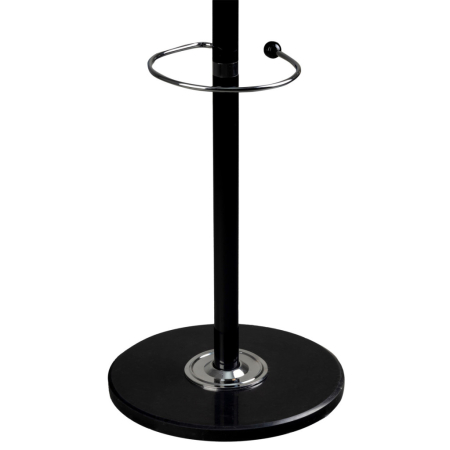 Homelux Suport de haine în picioare cu suport pentru umbrelă negru [2]