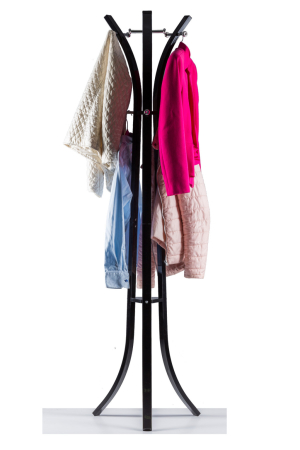 Homelux Suport de haine în picioare negru, alb [2]