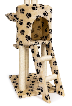 Homelux Suport de zgâriat pentru pisici 138 cm bej [4]