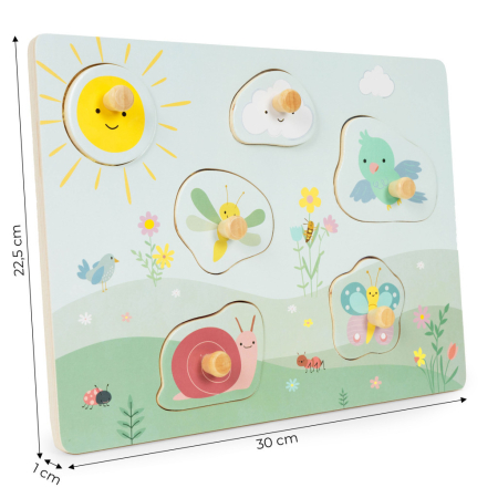 Homelux Tablă de construcție a abilităților din lemn [5]