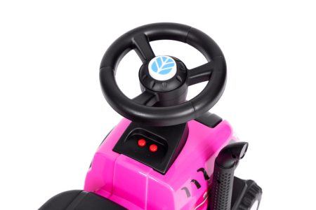 Homelux Tractor cu volan interactiv și sunete roz [6]