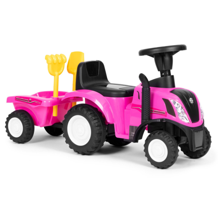 Homelux Tractor cu volan interactiv și sunete roz [8]
