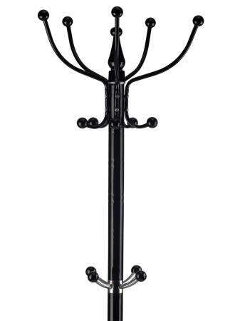 Homelux Umeraș în picioare cu 14 umerașe negre [4]