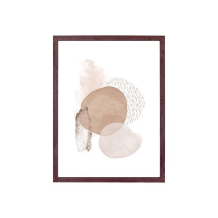 House Nordic Aspen set artă de perete, maro închis, 3 piese [2]