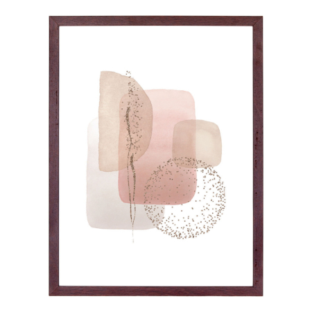 House Nordic Aspen set artă de perete, maro închis, 3 piese [1]