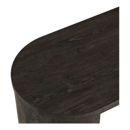 House Nordic Bibione masă consolă maro închis, 38x114x75 cm [3]