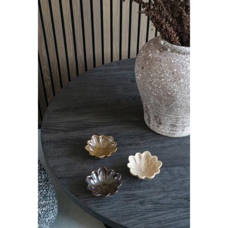 House Nordic Bol ceramic, bej/maro/maro închis, ø8,5x3,5 cm, 3 bucăți [1]