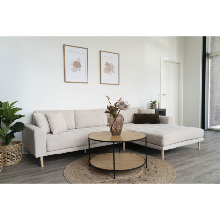 House Nordic Canapea de colț Lido orientată spre dreapta, culoare nisip [1]