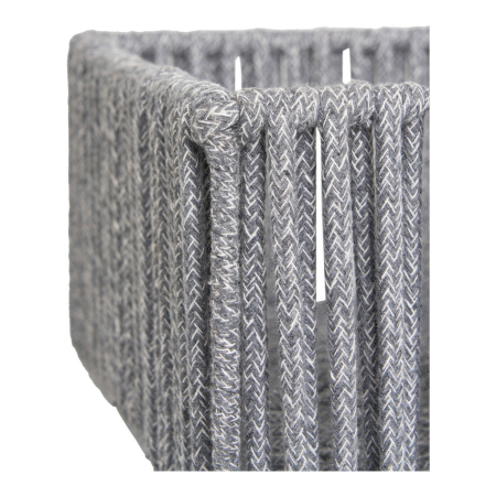 House Nordic Coșuri Arese, bumbac/metal, gri, 3 buc [7]