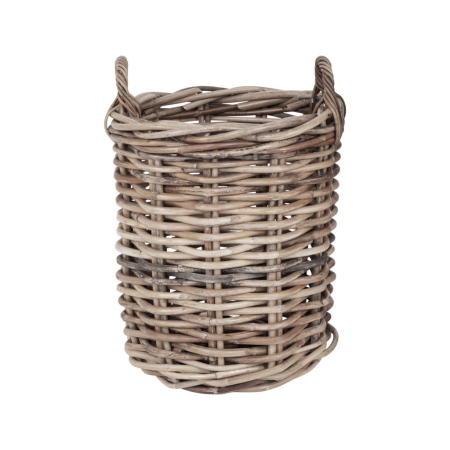 House Nordic Coșuri Burton, cubu rattan, naturale 2pcs [2]