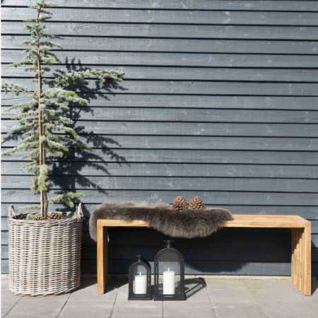 House Nordic Coșuri indo, kubu rattan, natural 2pcs [9]