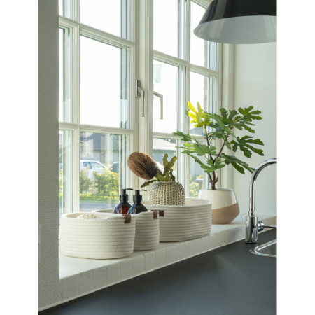 House Nordic Cosuri Jarana, bumbac, alb, 3 buc [5]