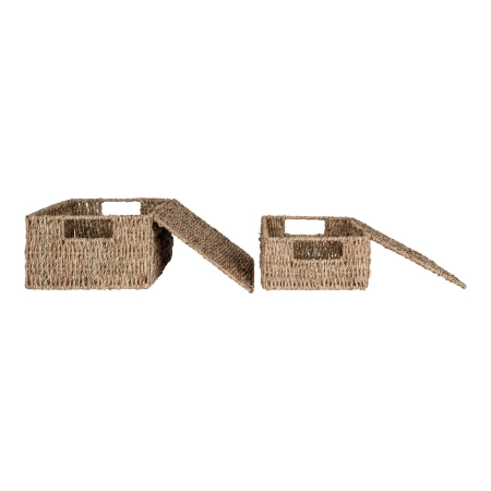 House Nordic Coșuri Venoso, iarbă de mare, naturale 2pcs [3]