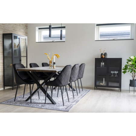 House Nordic Covor Havana 160x230 cm alb-negru [6]