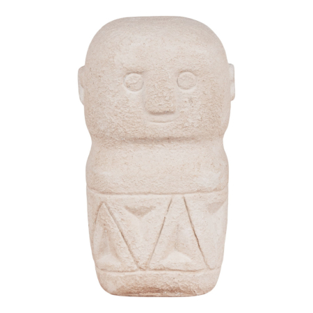 House Nordic Decor de masă, ciment, bej, 5,5x5,5x10 cm [2]