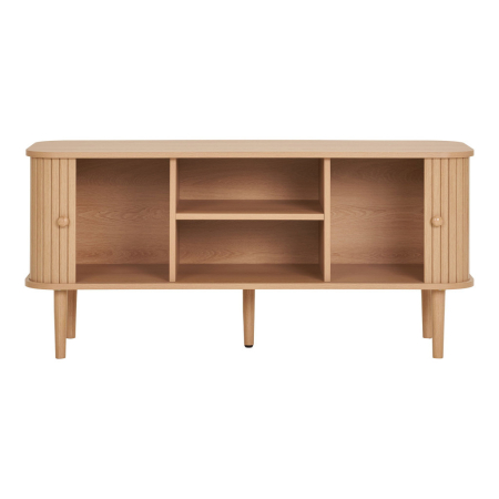 House Nordic Dulap TV Nikko, 2 uși, natural, 113x40x52 cm [1]