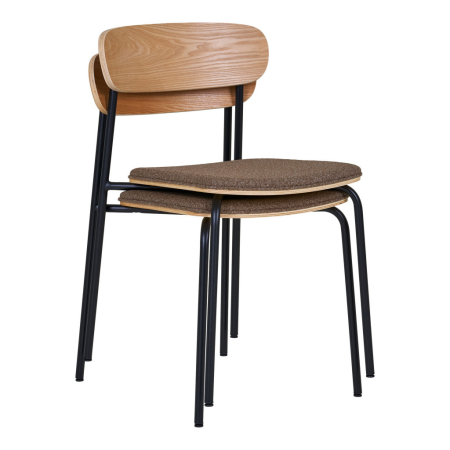 House Nordic Estepona scaun de luat masa maro [5]