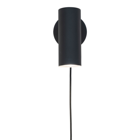 House Nordic Lampă de perete Paris, negru, cablu împletit de 190 cm [3]