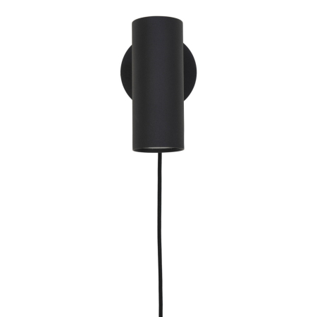 House Nordic Lampă de perete Paris, negru, cablu împletit de 190 cm [2]