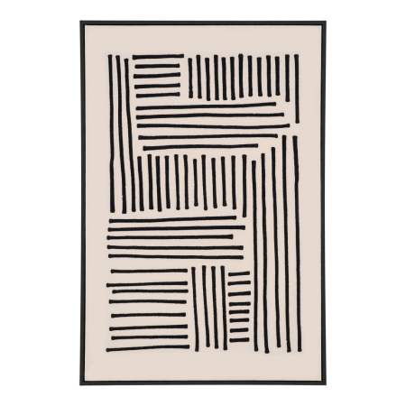 Decorațiuni - House Nordic Lipari canvas print, negru/bej, No.1 100x140 cm