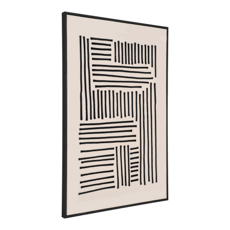 House Nordic Lipari canvas print, negru/bej, No.1 100x140 cm [2]