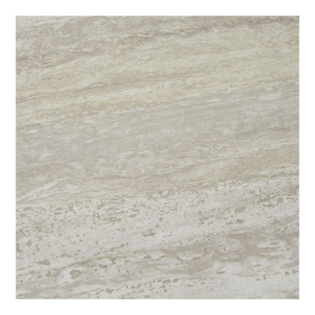 House Nordic Masă de cafea Aalst efect travertin cu picioare negre ø55x45 cm [3]