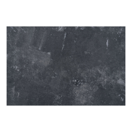 House Nordic Masă de cafea Fano, piatră închisă, bază metalică neagră 70x70x75 cm [5]