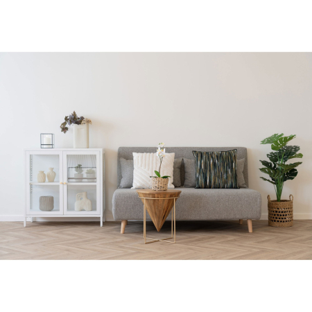 House Nordic Masă de cafea Hapur lemn natural de mango, Ø40x43 cm [5]