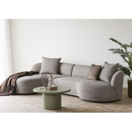 House Nordic Masă de cafea Nagano verde, Ø80x40 cm [4]