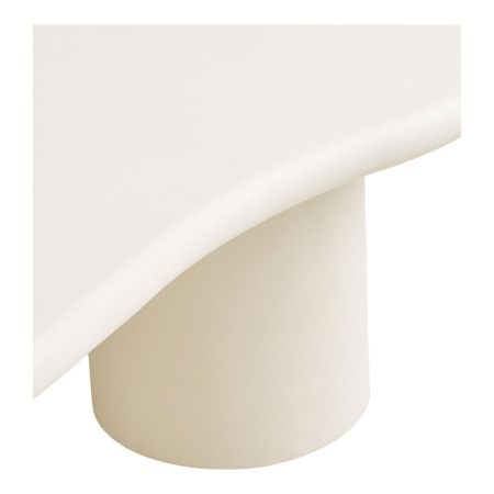 House Nordic Măsuță de cafea Palmera efect ciment, alb, 80x120x35 cm [2]