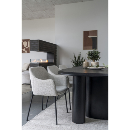 House Nordic Melilla dining scaun alb [5]