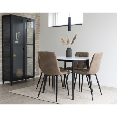 House Nordic Middelfart scaun de luat masa maro deschis [8]