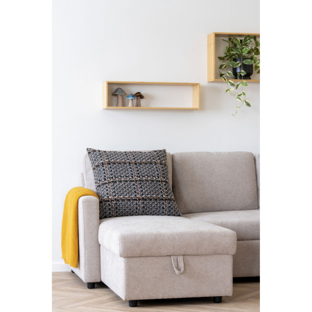 House Nordic Nara arunca perna, amestec maro 60x60 cm [1]