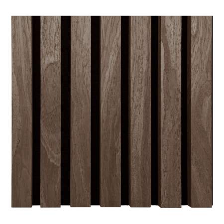 House Nordic Panou acustic, furnir de lemn, nuc, efect nuc 240x60x2,2 cm [3]