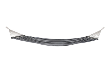 Fotoliu suspendat - House Nordic Pat de gazon Lamia pe suport de lemn negru-gri-alb