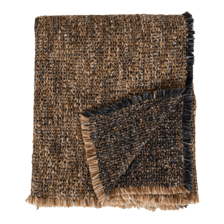 House Nordic Pătură Ely, albastru-galben 130x170 cm [3]