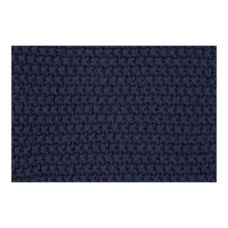 House Nordic Pernă decorativă Santos, bumbac reciclat, albastru închis 45x45 cm [3]