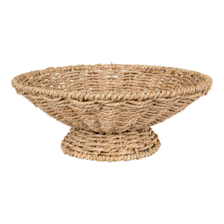 Decorațiuni - House Nordic Pruna Tavă de servit, iarbă de mare, naturală ø30x11 cm
