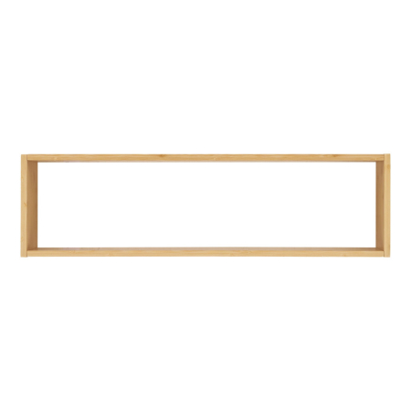 House Nordic Raft de perete Ember bambus, natural, 70x15x19,5 cm [1]
