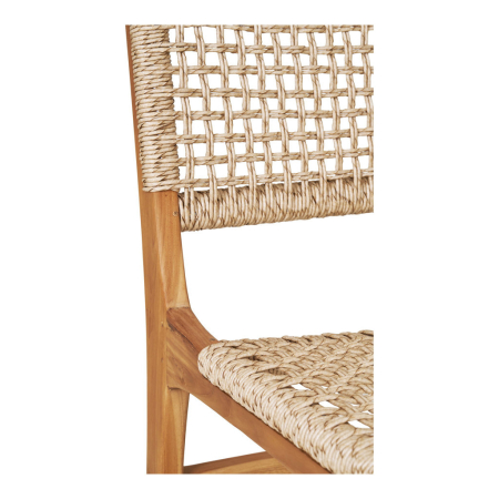 House Nordic Scaun de dining Derby, tec/polyrattan, natural [5]