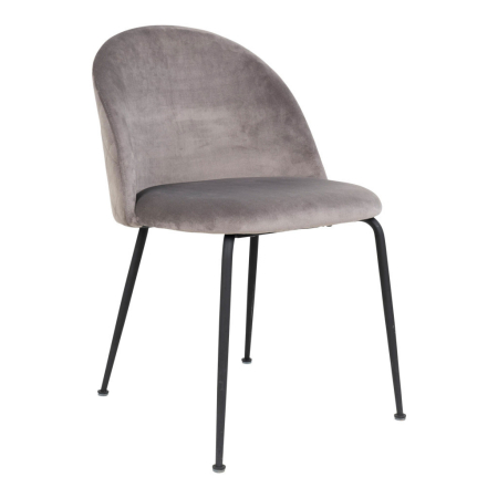Produse temporar indisponibile - House Nordic Scaun de dining Geneve gri-negru