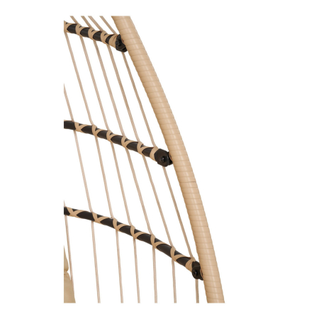 House Nordic Scaun hamac Patras, bej, negru [5]