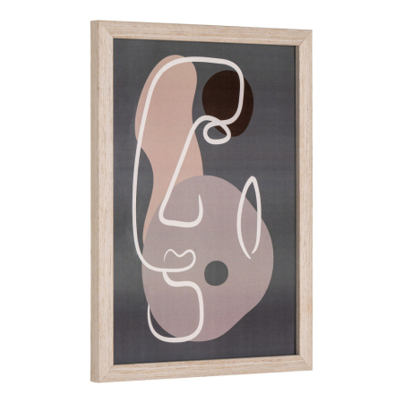 House Nordic Set de artă de perete Madison, natural, 3 piese [7]