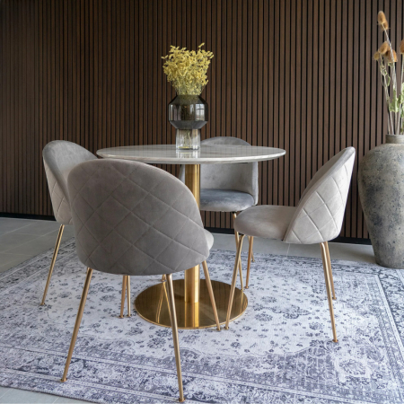 House Nordic Set de masă Bolzano-Geneve 4 1 alb-gri [1]