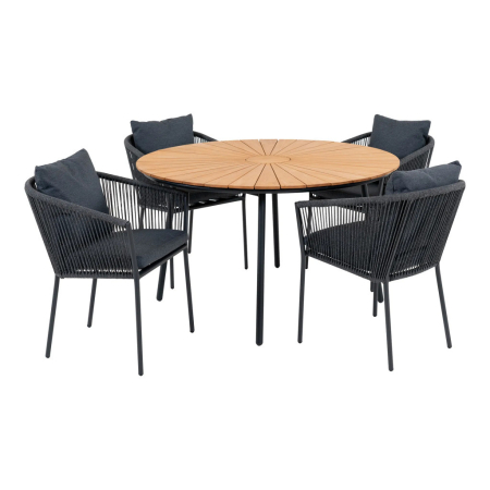 Produse temporar indisponibile - House Nordic Set de mobilier de grădină Cleveland-Salerno 4 în 1