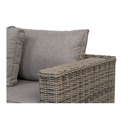 House Nordic Set mobilier de grădină Calvi, polyrattan, gri kubu [3]