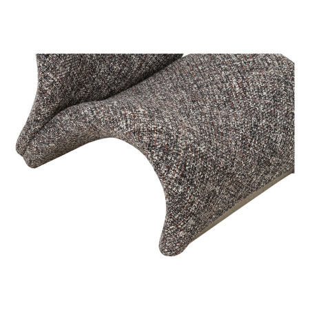 House Nordic Sofia fotoliu, amestec maro închis [7]