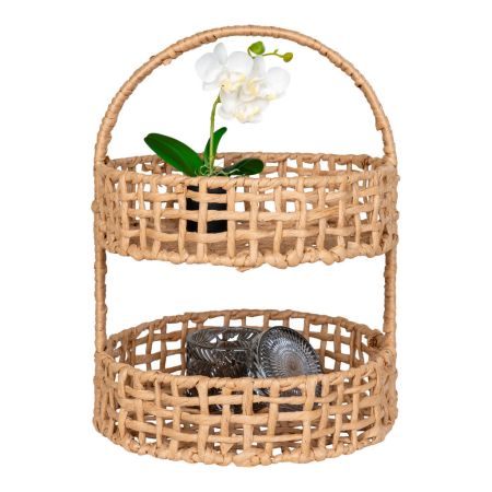 House Nordic Tavă de hârtie împletită Anadia, naturală, 29x39 cm [2]