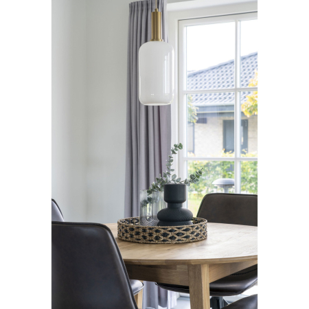 House Nordic Tavă Nerja din răchită, seagrass, negru-natural, 38 cm [5]