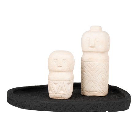 House Nordic Tavă pentru ciment, neagră, 26,5x26x2 cm [2]